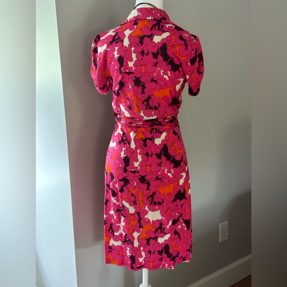 Diane Von Furstenberg Silk Wrap Dress - Picture 6 of 10